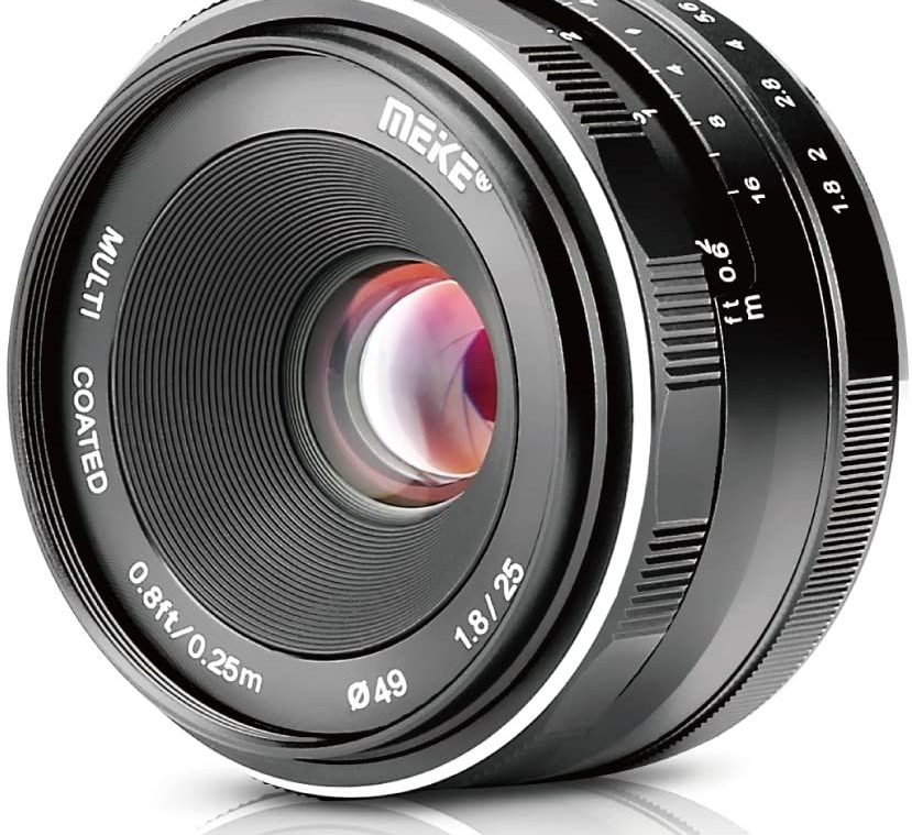 Meike MK 25mm F1.8 APS-C Large Aperture Wide Angle Lens